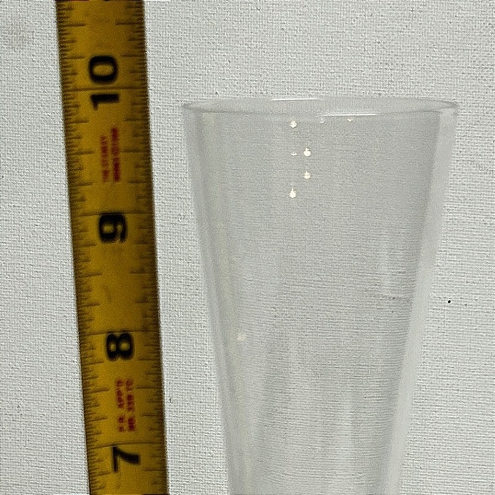 ARTLAND PRESCOTT HONEYCOMB STEM CHAMPAGNE FLUTES Brutalist Frosted glass MCM - Picture 13 of 14
